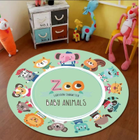 ราคา พรมรองนั่ง ห้องนอนพรมทรงกลมขนาดใหญ่ พรมข้างเตียงเด็กการ์ตูนวางห้องนั่งเล่นเสื่อโซฟาบ้านโซฟา3D (19655463484)