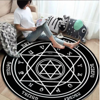 ราคา พรมรองนั่ง ห้องนอนพรมทรงกลมขนาดใหญ่ พรมข้างเตียงเด็กการ์ตูนวางห้องนั่งเล่นเสื่อโซฟาบ้านโซฟา3D (19655463485)