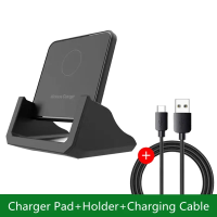 ราคา แท่นชาร์จไร้สาย 30W พร้อมแท่นวางโทรศัพท์มือถือ สำรับ iPhone 12 13 14 15 Samsung Xiaomi (21170809931)