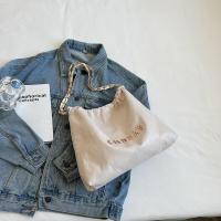 ราคา XiXi กระเป๋าสะพายไหล่สายโซ่ประดับเพชรสไตล์เกาหลีแฟชั่นความจุขนาดใหญ่สีดำกระเป๋าทรงสี่เหลี่ยมมีหูหิ้วสะพายไหล่ผู้หญิงนุ่มกระเป๋าหนัง PU (20762304284)