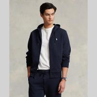 ราคา Polo Ralph Lauren เสื้อแจ็คเก็ตผู้ชาย Jacket Double Knit Full Zip Hoodie รุ่น MNPOKNI16822541 สีฟ้า (20730396151)