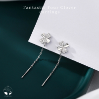 ราคา MNL Fantastic Four Clover สร้อยคอใบโคลเวอร์ 4 แฉกแห่งโชคลาภ สร้อยคอผู้หญิง สร้อยคอเงินแท้ สร้อยคอแฟชั่น สร้อยคอจี้ สร้อยคอเงิน จี้สร้อยคอ (21060331708)