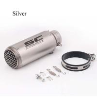 ราคา 60มิลลิเมตรปากน้ำประเภทหน้าจอสากลSCกระป๋องท่อรถจักรยานยนต์ตัวเก็บเสียงท่อไอเสียการปรับเปลี่ยนท่อ (4802168605)