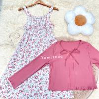 ราคา ส่งฟรี New เดรสพร้อมเสื้อคลุม แบบยาววว (20249791922)