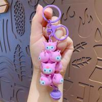 ราคา พวงกุญแจตัวการ์ตูน Sanrio Hello Kitty โมเดลตัวการ์ตูน Kuromi My Melody โมเดลพีวีซี Cinnamoroll kado ulang tahun (21171061728)