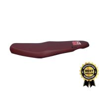 ราคา เบาะมีโอ115ปาดบางสองตอนทรงกลางหนังเลือดหมู สีน้ำเงินPORRacing มีโอสองตาใหญ่ มีโอตาเดียวใหญ่ (10429415916)