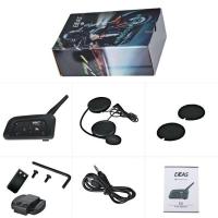 ราคา Ejeas V6 Pro ชุดหูฟังหมวกกันน็อค ชุดหูฟังบลูทูธหมวกกันน็อค6ผู้ขับขี่1200เมตรอินเตอร์โฟนสื่อสาร เฝือกโลหะ (21170853425)