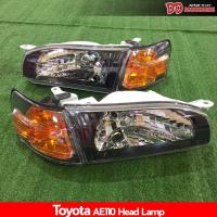 ราคา พร้อมส่ง ไฟหน้าโคมดำเพชร ae110 ae111 corolla 1996 1998 (16016272720)