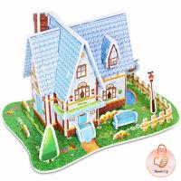 ราคา โมเดลบ้าน โมเดลร้านค้า งานประกอบ 3 จิ๊กซอว์กระดาษ เกมสมอง ของเล่นเด็ก 3D puzzle (10440430314)