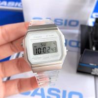 ราคา NEW Casio Digital นาฬิกาข้อมือชาย หญิง สายเรซินใส รุ่น F 91WS ของแท้ ประกันศูนย์ 1 ปี จากร้าน (16845687724)