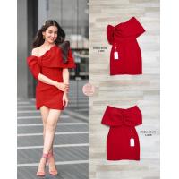 ราคา Athena เดรสเกาะอกสีสวยแซ่บ ดีไซน์ไหล่เฉียง เพิ่มความไฮโซโบว์ใหญ่ (20974116477)