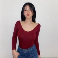 ราคา SpinnyHouse บอดี้สูทแขนยาว เว้าหลังลึก พรางหุ่นม้าก สาวอวบใส่ได้ค่า ช่วงเป้ามีกระดุมแป้กแกะได้ รุ่น บอดี้สูทแขนยาว (21047438963)