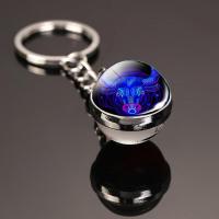 ราคา 12ราศีพวงกุญแจราศีกุมภ์ราศีมีนราศีเมษราศีพฤษราศีเมถุนมะเร็ง Leo Virgo Libra กลุ่มดาวแมงป่องลูกบอลแก้วพวงกุญแจ (20816388331)