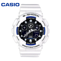 ราคา ST200 100 Original Casio G Shock G shock Mens Resin Strap Watch Extra Large Series GA100 1A2 (18008092157)
