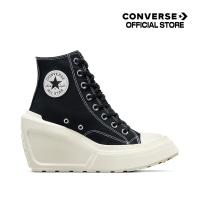 ราคา CONVERSE รองเท้าผ้าใบ SNEAKER คอนเวิร์ส CHUCK 70 DE LUXE WEDGE FOUNDATIONAL CANVAS WOMEN BLACK A06478C A06478CWS4BKXX (21199865838)