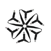 ราคา พร้อมส่ง สายรัดที่นอน สายรัดมุมเตียง สายรัดผ้าปูที่นอน แบบมียางรอง 4ชิ้น 4มุม 6มุม Bed Clip Bed Sheet Straps (20971207130)