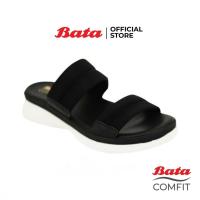 ราคา Bata COMFIT SLIP ON รองเท้าแตะแฟชั่นสตรี แบบสวม เปิดส้น สีดำ รหัส 6616739 สีแดง รหัส 6615739 Ladiescomfort Ladiesflat Fashion SUMMER (794164884)