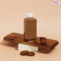 ราคา ถูกที่สุด ขวดพลาสติก PET ทรงแบนมน 250cc ปาก30 20กรัม ใส 1 แพ็ค มี 150 ใบ พร้อมฝา (19963376715)