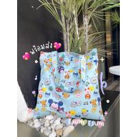 ราคา พร้อมส่ง Tsum Tsum Tote bag กระเป๋าผ้า สะพายข้าง (16719193182)