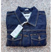 ราคา Wrangler แจ็คแก็ตยีนส์ผู้ชาย สียีนส์ ทรงตรงพอดีตัว ไม่ยืด ของแท้ (16445654402)