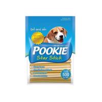 ราคา PE 910 Pookie Star Stick ขนมขัดฟัน ให้รางวัล สำหรับสุนัข ขนาด 500กรัม x 1 ถุง (20590957921)