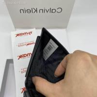 ราคา กระเป๋าสตางค์ จัดส่งฟรี แท้ CK กระเป๋าสตางค์ กระเป๋าสตางค์ผู้ชาย กระเป๋าเงิน กระเป๋าสั้น ช่องเสียบการ์ดหลายช่อง กระเป๋าสตางค์หนัง (9343661694)