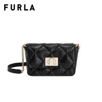 ราคา FURLA กระเป๋าสะพายผู้หญิง รุ่น 1927 MINI CROSSBODY 20 QUILTED NERO (20518571476)