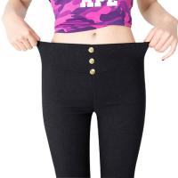 ราคา Trendique Set2ชิ้น เสื้อยืดหญิง กางเกงสกินนี่แฟชั่นขายาวสีดำ เป็นเอวยางยืด แต่งด้วยกระดุมทรงสวยมาก สีดำ สีชมพู สีขาว (21212338039)