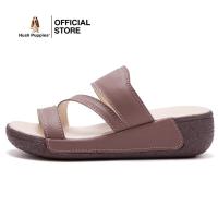 ราคา Hush Puppies รองเท้าผู้หญิง รุ่น Charlotte HP 8WSZN01C2F สีน้ำตาล รองเท้าแตะหนังแท้ รองเท้าแตะแบบสวม (20744370318)