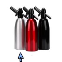 ราคา กระบอกทําน้ำโซดา เครื่องทำโซดาไซฟอน แบบหัวฉีด สำหรับทำน้ำ Soda Siphon Stream Sparking Water ขนาด 1 ลิตร (21109095268)