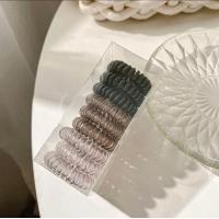 ราคา BBR06 หนังยางมัดผมแบบเกลียว ชุดหนังยางมัดผมแบบเกลียว ชุดหนังยางแบบเกลียวไล่สี ชุดหนังยาง9เส้นแบบเกลียว พร้อมส่งในไทย (19798984044)