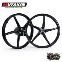 ราคา MUTAKIN RIM ขอบ17 HONDA WAVE110 125 ดิสก์เบรกหน้าและหลัง RS150 ล้อหน้า 4 หลุมสกรู DASH ล้อแม็ก ยามาฮ่า ล้อรถจักรยานยนต์ (21248929934)