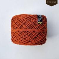 ราคา เชือกฟอกนิ่ม 4Ply โทนแดง ส้ม เชือกฟอก สำหรับถักกระเป๋า หมวก งานอยู่ทรง I ไหมพรมฟ้ามุ่ย Fahmui Yarn (19577194585)
