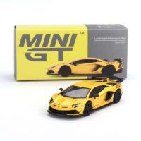 ราคา Lamborghini Aventador SVJ New Giallo Orion RHD 1 64 MINI GT (20757541145)