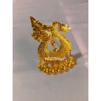 ราคา ปิ่นปักผม เครื่องประดับผม ชุดไทย ปิ่นปักผมออเจ้า สีทอง สินพร้อมส่ง (18660090050)