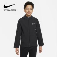 ราคา Nike Boys Dri Fit Woven Jacket Black (20472866759)