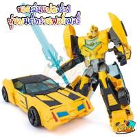 ราคา โมเดล ของเล่น หุ่นยนต์แปลงร่างเป็นรถได้ หุ่นยนต์ รถแปลงร่าง ตัวใหญ่ ขนาดสูง 33 ซม (11047206409)