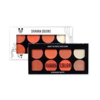 ราคา HF319 ปัดแก้ม 8 สี ULTRA BLUSHER PALETTE SIVANNA (19548206554)