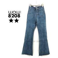 ราคา Nunny Shop 8208 กางเกงยีนส์ ขายาว ทรงขาม้า ป้าย WOW (19467533868)