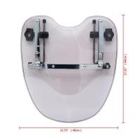 ราคา กระจกหน้ารถกระจกรถจักรยานยนต์ฮอนด้าทั่วไปสำหรับ Harley Davidson Sportster Dyna XL 883 1200สำหรับ Honda Yamaha Suzuki Cruiser (19698681510)