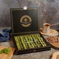 ราคา SET Baklava Fingers Pistachio เซ็ทบัคลาวาฟิงเกอร์ไส้พิสตาชิโอ 1KG 66pcs (21255028326)