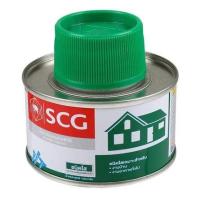 ราคา น้ำยาประสานท่อ พร้อมแปรง SCG 100g 250g 500g กาวทาท่อ พร้อมส่ง ตราช้าง (14756987551)