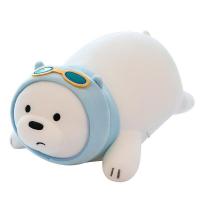 ราคา MimomPlay ตุ๊กตา ตุ๊กตาหมี ตุ๊กตาหมีนอนลง ตุ๊กตาหมีขาวตุ๊กตาหมีขาวน่ารัก ของเล่นตุ๊กตา ของขวัญวันเกิด (19987261997)