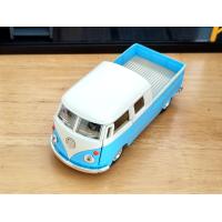 ราคา โมเดลรถเหล็ก DC พาสเทล รถตู้ 1963 Volkswagen Bus Double cab Pickup รถโฟล์คตู้กระบะ สีหวาน (20966088638)