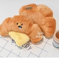 ราคา JIPATACHOBSHOP ตุ๊กตาครัวซองต์ ตุ๊กตาครัวซองต์สอดไส้ (17441975020)