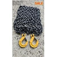 ราคา โซ่ โซ่รอก โซ่ดำ โซ่อัลลอยด์ โซ่ลาก หนา 7 มม ประทับตรา USA และ G80 ทุกเส้น ยาว 6 เมตร มาตรฐาน G80 แท้100 พร้อมตะขอเหลือง G80 มีเซฟตี้ 2 ข้าง รับประกันข้อไม่ยืด (21263091147)