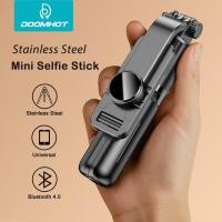 ราคา DoomHot โทรศัพท์มือถือขาตั้งโทรศัพท์ขาตั้งไม้ Selfie สำหรับกล้อง Mobile ขาตั้งกล้อง4 0บลูทูธรีโมทคอนโทรลปรับความสูงแบบพกพาขาตั้งกล้องสำหรับโทรศัพท์มือถือ กล้อง (9040848447)