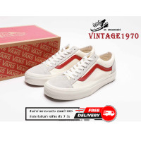 ราคา ถูกที่สุด รองเท้าผ้าใบVANS old school classic White Black รองเท้าชาย หญิง รองเท้าลำลอง รองเท้ากีฬา (10427707869)