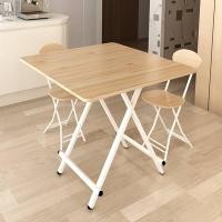 ราคา ชุดโต๊ะ พร้อมเก้าอี้ พับได้ ชุดโต๊ะ โต๊ะไม้ 1 ตัว เก้าอี้2ตัว YF 3333 (20766529711)