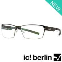 ราคา Ic Berlin ไอซี เบอร์ลิน แว่นตา รุ่น model 001 C 1 สีดำ Model SANETSCH 2 0 วัสดุ สแตนเลส Stainless Steel กรอบ เต็ม Full frame กว้าง w 140 mm ขา ข้อต่อไม่ใช้น็อต Joints Not nut เบามาก แฟชั่น Glasses Fra